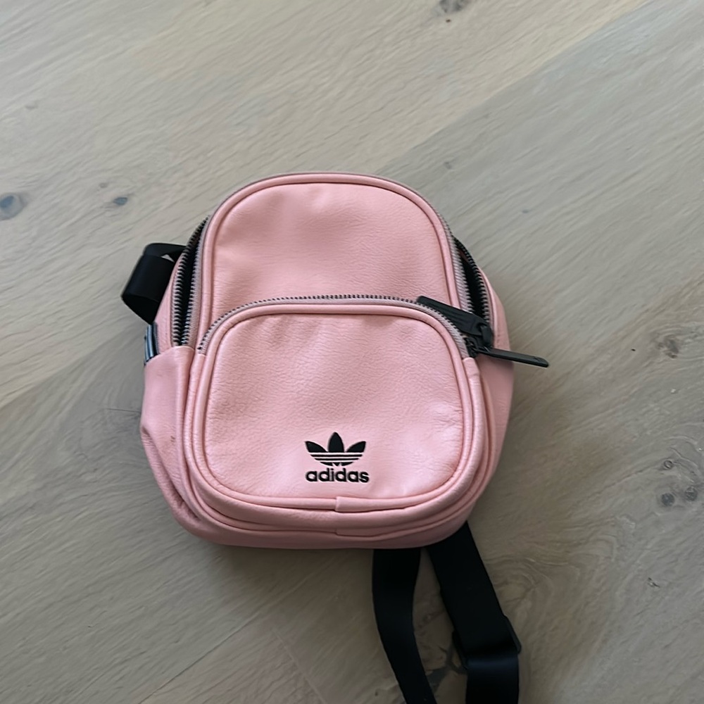 Light pink ADIDAS mini backpack